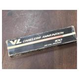 Box of VL Daisy Heddon .22 Caseless Ammunition
