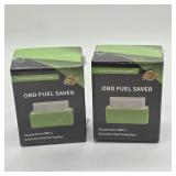2- NIB OBD FUEL SAVERS PLUG & DRIVE OBD 2