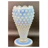 Fenton Moonstone Hobnail Vase - Glass