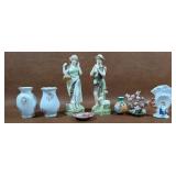 Vintage Schumann Bud Vases and Other