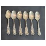American Beauty Sterling Silver Spoons by George