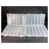 4 Flambeau Plastic Organizing Boxes for Fishing/