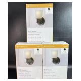 3 New Wall Sconces in the Box