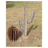 Metal Cactus Art