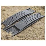 Set of Folding Steel Load Ramps
