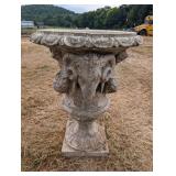 Large Urn Planter with Rams Head