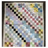 VTG Fabric is a Machine Quilted Baby Quilt
