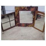 Three Wall Mirrors