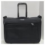 SAMSONITE PULL BEHIND CARRY ON BAG 21" X 17" X
