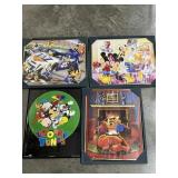 4 Framed Posters Looney Tunes & Disney 20x16No