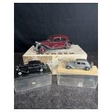 3 DIE-CAST REPLICA CLASSIC CITROENS MADE IN