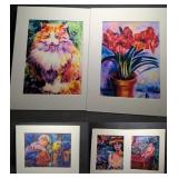 5 Impressionistic Art Prints by W. J. Logan