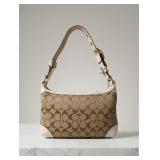 Coach Bag Signature 11430 Beige Off-White Canvas