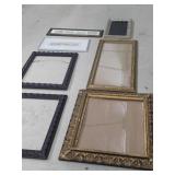 Lot of Seven Picture Frames - One LE Print