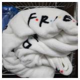 FREINDS BLANKET, 4-  BLANKETS, SHOWER CURTAIN, TP