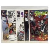 5 Spawn Comic Books 1993 First Printing