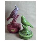 Vtg Norwood & Camark ? Bird Flower Frogs