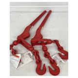 2 NEW CHAIN BOOMS LOAD BINDERS/TENSIONERS