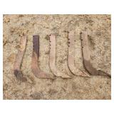 5  Scraper Box Blade Scarifier Shanks