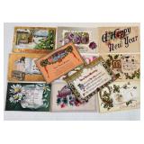 11 Antique New Years Postcards Early 1900ï¿½s