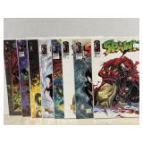 8 Image Comics Spawn Stickers shown are on the