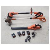 Black & Decker Lithium Cordless Yard Tools