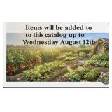 MORE ITEMS DAILY UNTIL August 12th!