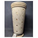 Glazed Cream Earthenware Orchid Planter