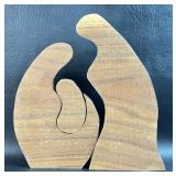 Wood Nativity Design Mary/ Joseph/ Baby Jesus