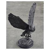 After Mene Monumental Bronze Owl Sculpture