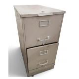Rolling Metal File Cabinet Plus Contents
