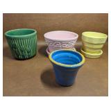 Vintage McCoy Pottery Planters+