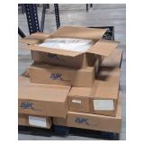 Pallet of Cases of 1 Gallon Plastic Bags