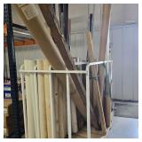 Lot of Long Material Stock & Trim w/ Organizer