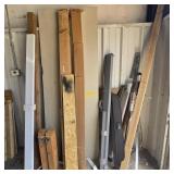 Stack of Materials / Projector Screens