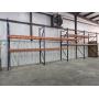 Four Bays of 9' x 12' Pallet Racking As Configured