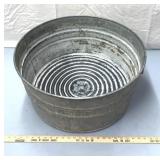 #3 Galvanize steel wash tub