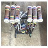 Croquet long game set