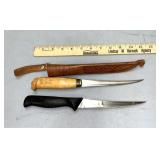 2 Fishing knives
