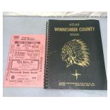 1967 Winneshiek  county Iowa atlas