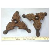 Vintage cast iron legs