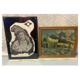 Native American/western themed prints