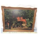 Primitive themed print by Paul Detlefsen