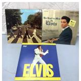 The Beatles and Elvis records
