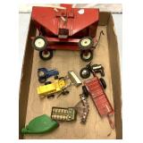 Metal and plastic toys