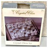 Crystal chess set