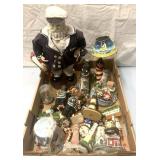 Variety of figurines