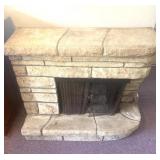 Electric fireplace currently working