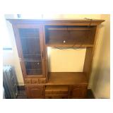 Entertainment center/missing shelves