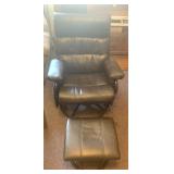 Swivel rocker/footstool